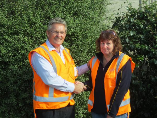 Debbie Campbell, 25 Years with NZI, April 2015