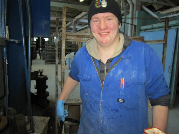 Simon came from the Freezing Works